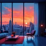 Cuánto cuesta un alquiler temporario por día en Rosario apartamento-moderno-con-vista-a-la-ciudad