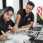 Dónde Estudiar Diseño de Interiores Gratis y A Distancia en Argentina estudiante-disenando-interiores-con-computadora-portatil