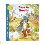 Dónde puedo leer cuentos infantiles de El Gato con Botas ilustracion-clasica-de-el-gato-con-botas-leyendo