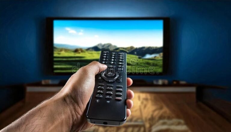 Cómo Ingresar El Código de Prime Video en Mi Televisor 28 mano usando control remoto frente a televisor