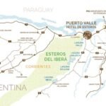 Cuáles Son Las Mejores Opciones Para Viajar De Corrientes Capital A Posadas mapa-de-rutas-de-viaje-corrientes-a-posadas