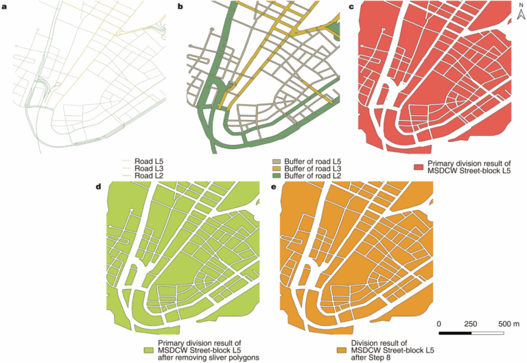 Cuántas cuadras hay desde un punto a otro en tu ciudad 8 mapa urbano con calles y cuadras claras