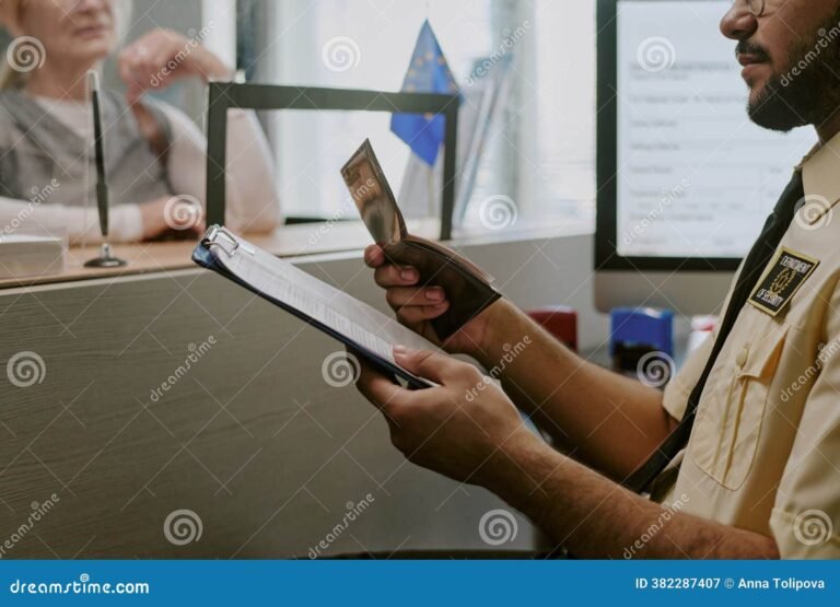 Cómo Solicitar un Turno para la Renovación del Pasaporte Argentino 12 persona entregando pasaporte en oficina oficial