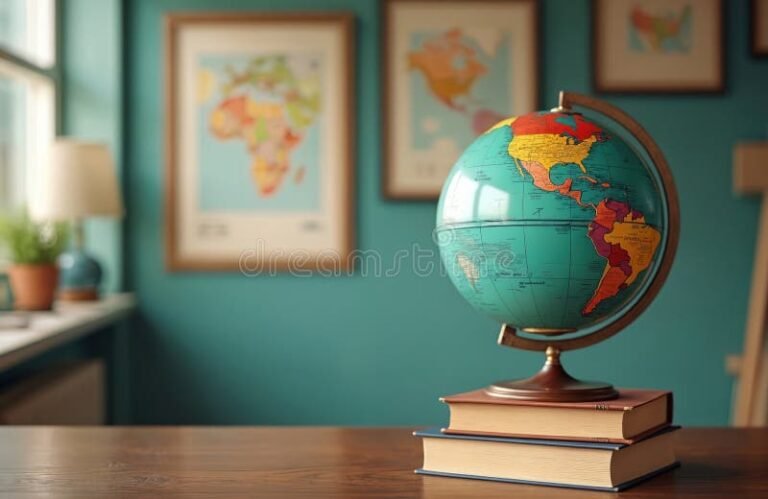 Cuántos años de estudio se requieren para ser despachante de aduana 37 persona estudiando con libros y mapas mundiales