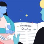 persona-pensando-mientras-escribe-oraciones-en-ingles