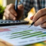 persona-reflexionando-con-documentos-y-calculadora