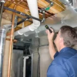 Cómo se realiza la instalación de agua fría y caliente correctamente tecnico-instalando-tuberias-de-agua-domestica